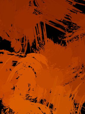 Duvar sanatı Eşsiz ve yaratıcı illüstrasyon. Fırça darbesi ile boyanmış. Renkli fırça darbelerinin soyut arkaplanı. Fırçalanmış canlı duvar kâğıdı. Boyalı sanatsal yaratım.