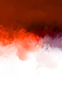 Renkli fırça darbelerinin 2D çizimi. Dekoratif desenli resim. canlı boya desenli arkaplan.