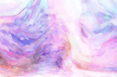 2D çizim. Sanatsal arkaplan resmi. Tablo üzerinde soyut resim. Çağdaş sanat. El yapımı resim. Renkli doku. Modern sanat eserleri. Yüzeyde suluboya fırça darbeleriyle boyama.