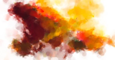 Çılgın suluboya şablonu. Yaratıcı soyutlama. Modern sanat eserleri. 2D çizim. Dijital doku duvar kağıdı. Sanatsal sulu arkaplan malzemesi. 