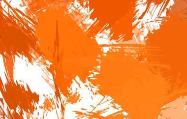 Sanatsal soyut arkaplan. Doku boyalı duvar kağıdı. Boya darbeleriyle yaratıcı bir illüstrasyon. Fırça desenli resim.