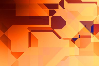 Dinamik bileşime sahip minimalist düz stil içinde modayı takip eden geometrik soyut arkaplan. 