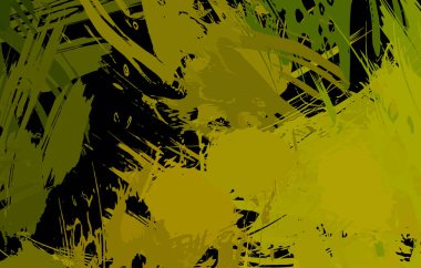 Sanatsal soyut arkaplan. Doku boyalı duvar kağıdı. Boya darbeleriyle yaratıcı bir illüstrasyon. Fırça desenli resim.