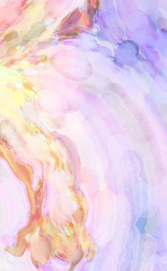 Suluboya fırça darbeleri. Modern sanat. Soyut doku. 2D çizim. Yüzeyde etkileyici el yapımı suluboya. Renkli bir fon. Çok renkli arkaplan. Çağdaş duvar sanatı. 