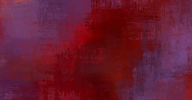 Çapraz vahşi fırça darbeleriyle arka plan. Renkli ve canlı bir tasvir. Boyalı sanat. Yaratıcı soyut resim.