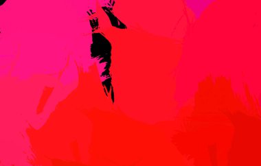 Sanatsal soyut arkaplan. Doku boyalı duvar kağıdı. Boya darbeleriyle yaratıcı bir illüstrasyon. Fırça desenli resim.