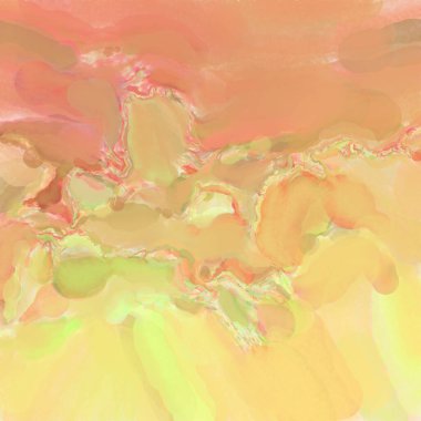 Çağdaş sanat. El işçiliğinin renkli dokusu. Modern resim. Yüzeyde suluboya vuruşlar. Sanatsal arkaplan resmi. Tablo üzerinde soyut resim. Fırça darbeleri. 