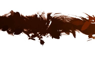 resmedilmiş sanat eseri. fırçalanmış canlı duvar kağıdı. Eşsiz ve yaratıcı illüstrasyon. Renkli fırça darbelerinin soyut arkaplanı. 