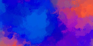 Sanatsal soyut arkaplan. Doku boyalı duvar kağıdı. Boya darbeleriyle yaratıcı bir illüstrasyon. Fırça desenli resim.