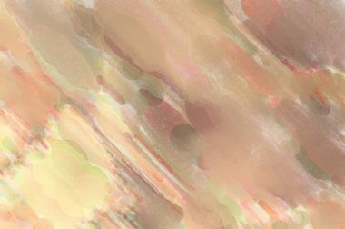 Poster, duvar sanatı, afiş, kart, kitap kapağı veya ambalaj için pastel renkli suluboya resim. Alkol mürekkebini andıran rahatlatıcı fırça darbelerinin modern resmi.