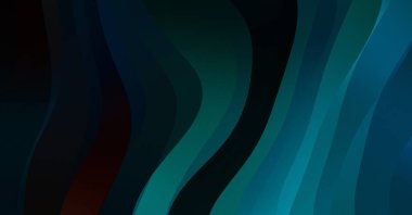 Soyut arkaplan. Renkli dalgalı tasarım duvar kağıdı. yaratıcı grafik 2D çizim. Dinamik şekilli modaya uygun sıvı örtüsü.