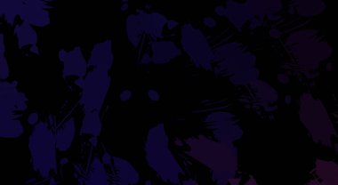 Canlı fırça darbeleriyle boyanmış. Renkli desenli resim. Fırçalanmış duvar kağıdını boya.