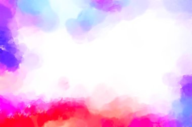 Yüzeyde suluboya vuruşlar. Sanatsal arkaplan resmi. Tablo üzerinde soyut resim. Fırça darbeleri. Çağdaş sanat. El işçiliğinin renkli dokusu. Modern resim.