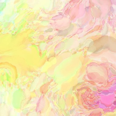 Soyut doku. Yüzeyde etkileyici el yapımı suluboya. Suluboya fırça darbeleri. Modern sanat. Çok renkli arkaplan. Çağdaş duvar sanatı. Renkli bir fon. 2d illüstrasyon.