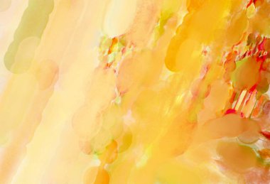 2D çizim. Sanatsal arkaplan resmi. Tablo üzerinde soyut resim. Çağdaş sanat. El yapımı resim. Renkli doku. Modern sanat eserleri. Yüzeyde suluboya fırça darbeleriyle boyama.