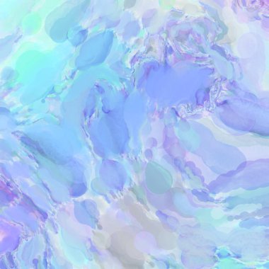 El yapımı sürreal soyut desenli suluboya. Modern sanatsal resim. 2D çizim. Arkaplan boyası karışımı. Yaratıcı duvar sanatı. Çağdaş sanat.