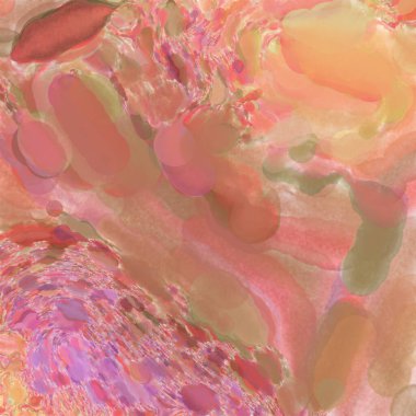 Çağdaş sanat. El işçiliğinin renkli dokusu. Modern resim. Yüzeyde suluboya vuruşlar. Sanatsal arkaplan resmi. Tablo üzerinde soyut resim. Fırça darbeleri. 