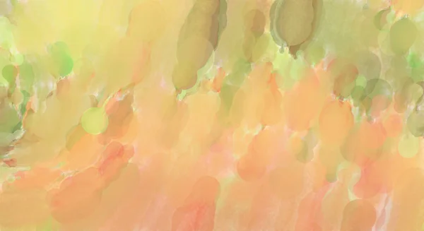Acuarela Pintura Abstracta Con Colores Pastel Ilustración Pintada Color Suave — Foto de Stock