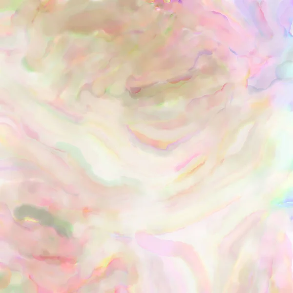 Watercolor Abstract Painting Pastel Colors Soft Color Painted Illustration Calming — Stock Photo, Image