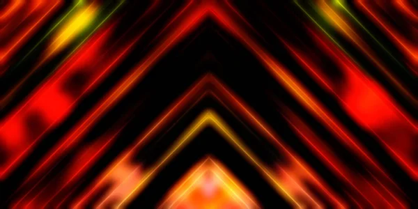 Abstract Shining Geometric Lights Background Fractal Symmetric Graphic Illustration Intersecting — Stock Photo, Image