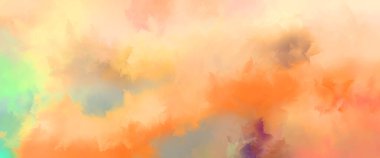 Sanatsal soyut arkaplan. Doku boyalı duvar kağıdı. Boya darbeleriyle yaratıcı bir illüstrasyon. Fırça desenli resim.