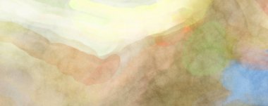 2D çizim. Sanatsal arkaplan resmi. Tablo üzerinde soyut resim. Çağdaş sanat. El yapımı resim. Renkli doku. Modern sanat eserleri. Yüzeyde suluboya fırça darbeleriyle boyama.