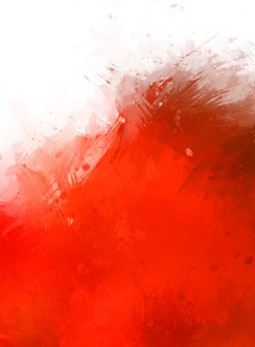 Yaratıcı soyut resim. Artistik fırça darbeleriyle donatılmış. Renkli ve canlı bir illüstrasyon. boyalı sanat