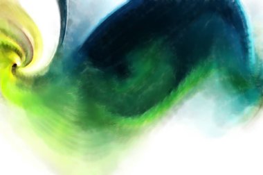 Modern sanat. Renkli çağdaş sanat eserleri. Renkli boya darbeleri. Soyut arkaplanda fırça darbeleri. fırça boyası.