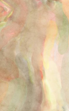 2D çizim. Sanatsal arkaplan resmi. Tablo üzerinde soyut resim. Çağdaş sanat. El yapımı resim. Renkli doku. Modern sanat eserleri. Yüzeyde suluboya fırça darbeleriyle boyama.