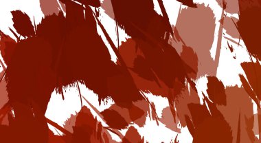 Renkli fırça darbelerinin 2B çizimi. Dekoratif doku resmi. Canlı boya desenli arka plan. Kaotik fırça darbeleri resim.