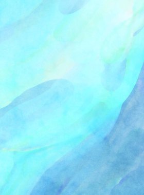 Yumuşak suluboya duvar kağıdı. Hafifçe fırçalanmış renkleri olan sanatsal bir resim. Pastel renkler arkaplana dokunmuş. Soyut duvar sanatı..