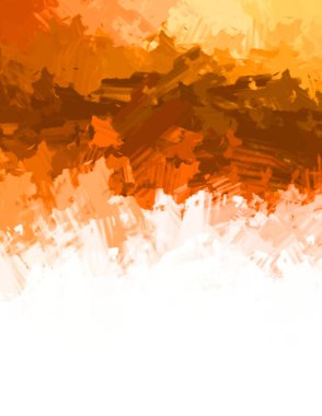 Sanatsal soyut arkaplan. Doku boyalı duvar kağıdı. Boya darbeleriyle yaratıcı bir illüstrasyon. Fırça desenli resim.