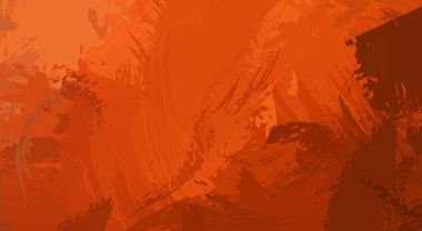 Fırça darbesi ile boyanmış. Sanatsal canlılık ve renkli duvar kâğıdı. Kaotik resim. Taranmış Boyalı Soyut Arkaplan. 