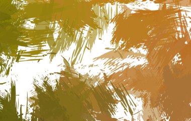 Sanatsal soyut arkaplan. Doku boyalı duvar kağıdı. Boya darbeleriyle yaratıcı bir illüstrasyon. Fırça desenli resim.