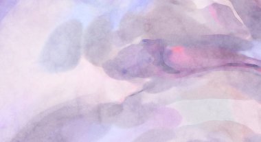 Alkol mürekkebini andıran rahatlatıcı fırça darbelerinin modern resmi. Poster, duvar sanatı, afiş, kart, kitap kapağı veya ambalaj için pastel renkli suluboya resim.