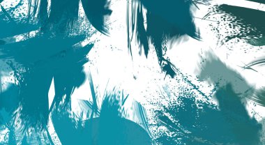 Renkli fırça darbelerinin soyut arkaplanı. fırçalanmış canlı duvar kağıdı. resmedilmiş sanat eseri. Eşsiz ve yaratıcı illüstrasyon.