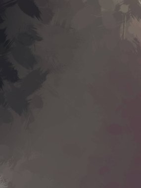 Vahşi fırça darbeleri. Taranmış Boyalı Soyut Arkaplan. Fırça darbesi ile boyanmış. Boya darbeleri. 2B Görüntü.