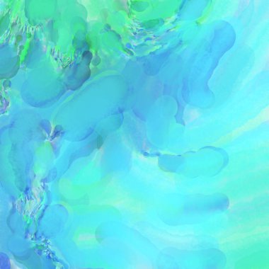 Çağdaş sanat. El işçiliğinin renkli dokusu. Modern resim. Yüzeyde suluboya vuruşlar. Sanatsal arkaplan resmi. Tablo üzerinde soyut resim. Fırça darbeleri. 