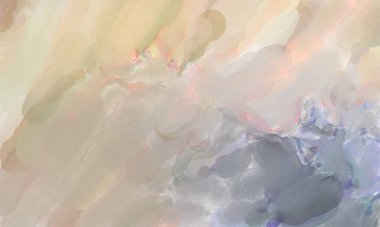 Çılgın suluboya şablonu. Yaratıcı soyutlama. Modern sanat eserleri. 2D çizim. Dijital doku duvar kağıdı. Sanatsal sulu arkaplan malzemesi. 