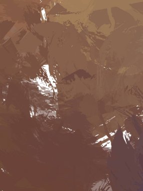 Renkli fırça darbelerinin 2B çizimi. Dekoratif doku resmi. Canlı boya desenli arka plan. Kaotik fırça darbeleri resim.