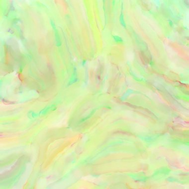 Pastel renklerde suluboya resim. Poster, duvar sanatı, afiş, kart, kitap kapağı ya da ambalaj için rahatlatıcı kompozisyonun yumuşak renkli çizimi. Modern fırça darbeleri resim.