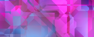 Soyut geometrik duvar kağıdı. Geometrik renkli şekiller. Çokgen arka plan. Bir teknolojinin dijital illüstrasyonuName.