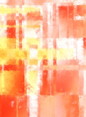 Modern sanat. Renkli çağdaş sanat eserleri. Renkli boya darbeleri. Soyut arkaplanda fırça darbeleri. Fırça boyası. Eşsiz duvar sanatı.