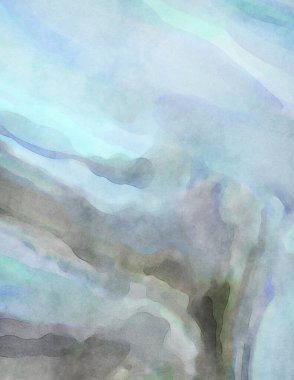 2D çizim. Sanatsal arkaplan resmi. Tablo üzerinde soyut resim. Çağdaş sanat. El yapımı resim. Renkli doku. Modern sanat eserleri. Yüzeyde suluboya fırça darbeleriyle boyama.