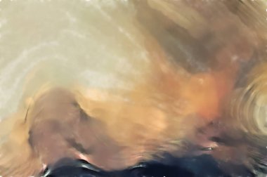 Modern sanat. Renkli çağdaş sanat eserleri. Renkli boya darbeleri. Soyut arkaplanda fırça darbeleri. fırça boyası.