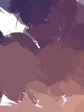 Renkli fırça darbelerinin 2B çizimi. Dekoratif doku resmi. Canlı boya desenli arka plan. Kaotik fırça darbeleri resim.