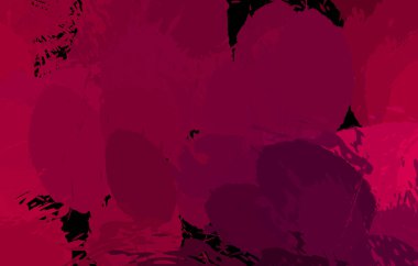 Vahşi fırça darbeleriyle yaratıcı soyut resim. Artistik fırça darbeleriyle donatılmış. Renkli ve canlı bir tasvir. Boyalı sanat.