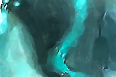 Soyut arkaplanda pürüzlü fırça darbeleri. Fırça boyası. Renkli boya darbeleri. Eşsiz duvar sanatı. Tuvaldeki modern sanat. Renkli çağdaş sanat eserleri. 