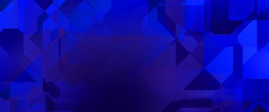 Soyut geometrik duvar kağıdı. Geometrik renkli şekiller. Çokgen arka plan. Bir teknolojinin dijital illüstrasyonuName.