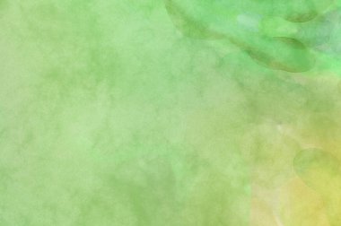 Pastel renklerde suluboya resim. Poster, duvar sanatı, afiş, kart, kitap kapağı ya da ambalaj için rahatlatıcı kompozisyonun yumuşak renkli çizimi. Modern fırça darbeleri resim.